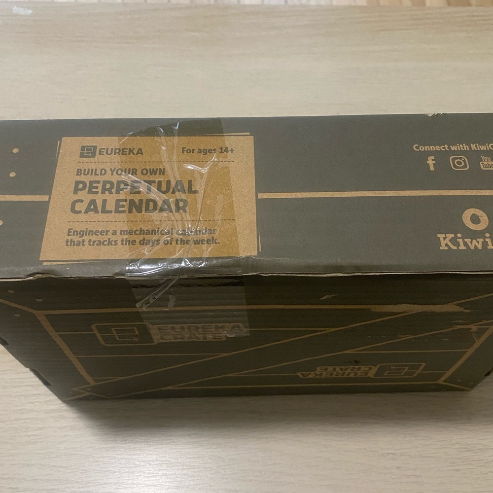 KIWICO Eureka box DIY Perpetual Calendar